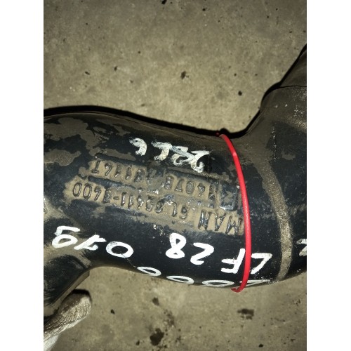 Патрубок интеркулера MAN TGA 2866/2876 (262)-3
