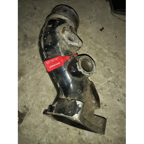 Патрубок интеркулера MAN TGA 2866/2876 (187)-1