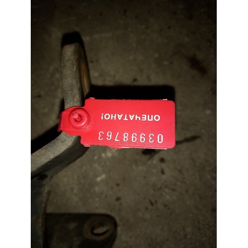 Кронштейн торсиона кабины MAN верхняя часть RH (763)-1