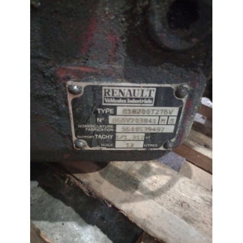 МКПП Renault Midr 014086 B18 полуавтомат (817) -2