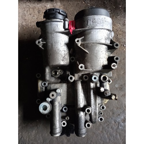 Корпус масляного фильтра MAN TGA TGS TGX D2066 (в сборе с радиатором без датчика) (209)