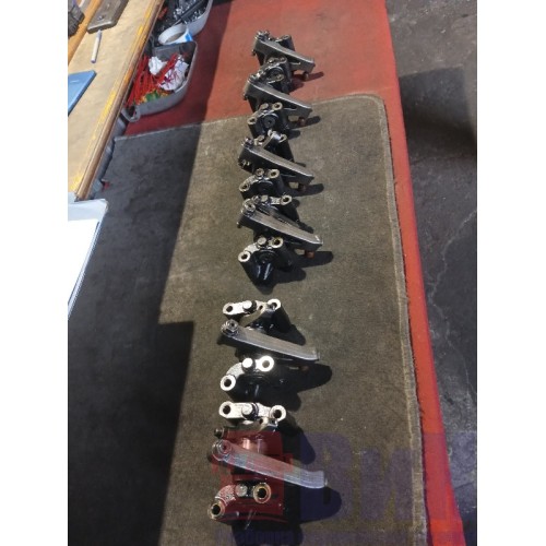 Ось коромысел DAF 105 в сборе с рокерами без горняка (704)*-10