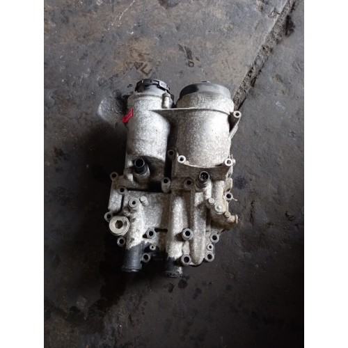 Корпус масляного фильтра MAN TGA 350ЛС 460698 D2066 (в сборе с теплообмеником и датчиком) (198)