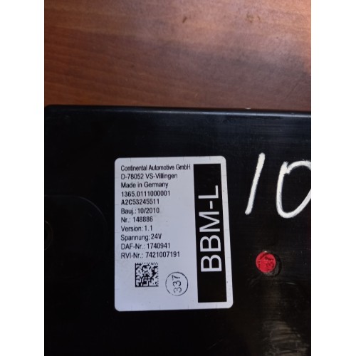 Блок BBM-L (Комфорта) DAF 105 (370) -2