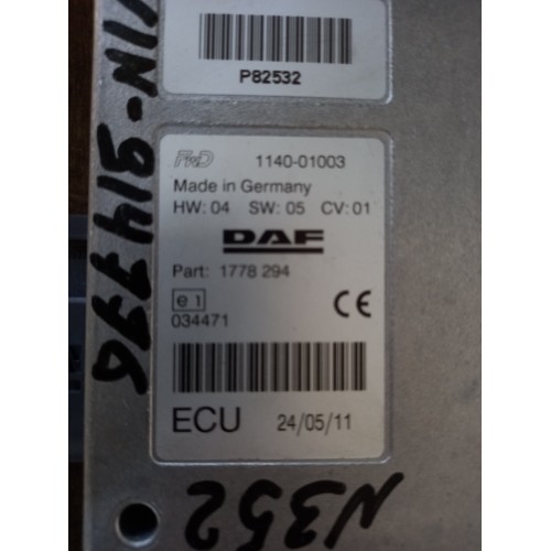 Блок ECU DAF 105 XF 460 914776 2011г (745)-1