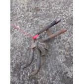 Трубка отопителя (печки) Renault Magnum двойная (418)