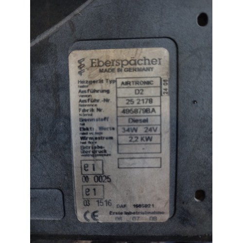 Автономный отопитель DAF 105 Eberspacher D2 2.2kw (534)-1
