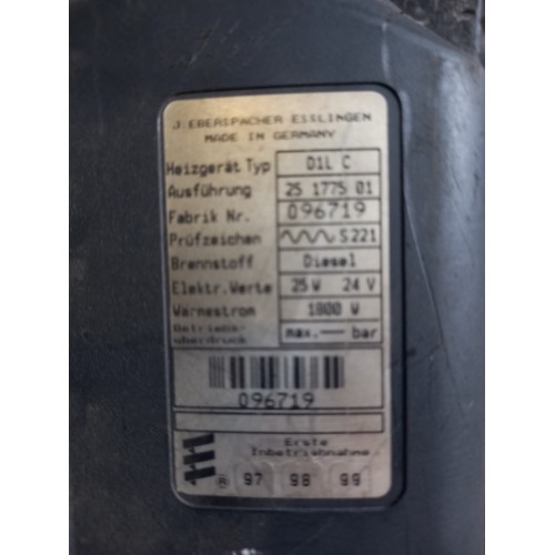 Автономный отопитель Scania Eberspacher D1LC 1800w (530)-1