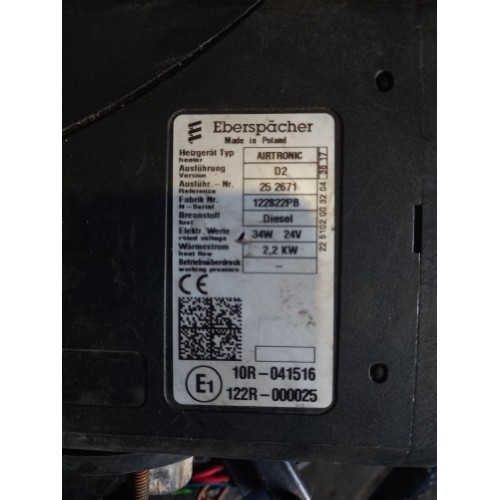 Автономный отопитель Scania Eberspacher D2 2.2kw (537)-1