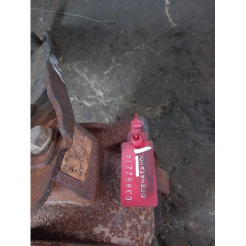 Заслонка горного тормоза Scania R380LA 2008г 037255 в сборе (214) -3