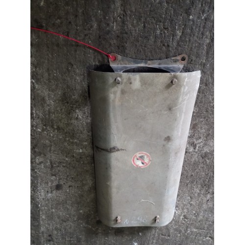 Накладка на глушитель MAN декоративная верхняя (078) 