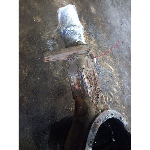 Корпус заднего моста (чулок) MAN TGS 2012г 176038 (811)-4