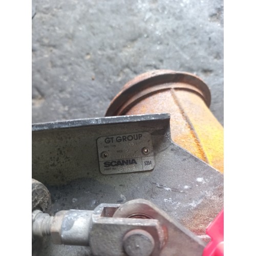 Заслонка горного тормоза Scania G400 269358 XPI (в сборе с цилиндром) (550)-2