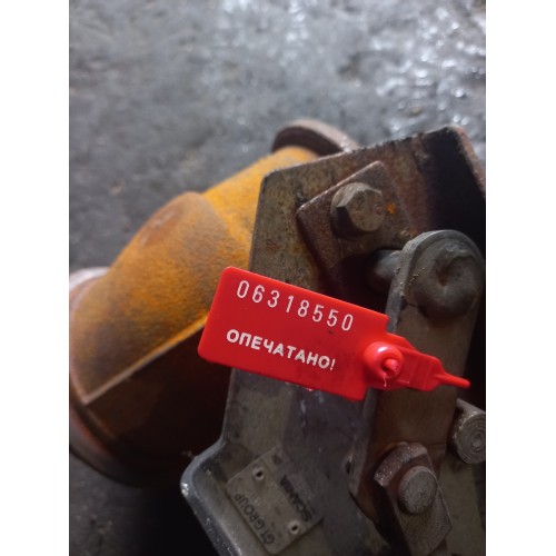 Заслонка горного тормоза Scania G400 269358 XPI (в сборе с цилиндром) (550)-1