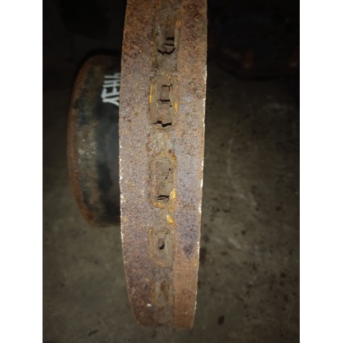 Диск тормозной MAN ленивого моста (048)-3