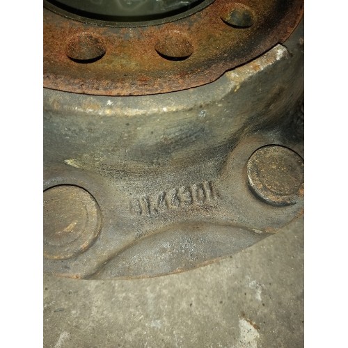 Фланец ступицы ленивого моста MAN (046)-1