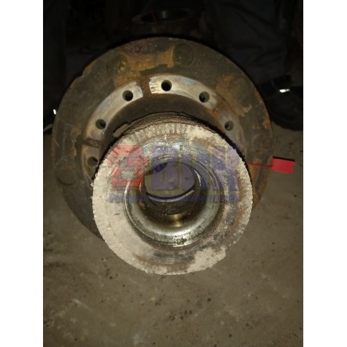 Ступица передняя Iveco stralis (диск/разбор.подшип.) (482)-3