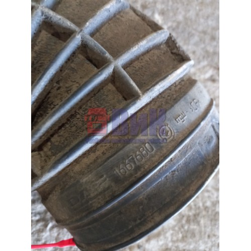 Патрубок воздушного фильтра DAF 105 900877 резиновый (711)-3