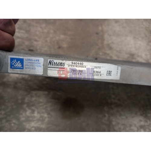 Радиатор кондиционера Scania R440 248722 NISSENS (274)-2