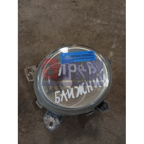 Фара противотуманная Scania R420 178648 ближний свет RH (545)