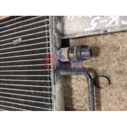 Радиатор кондиционера Scania R420 178648 с датчиком (805)-1