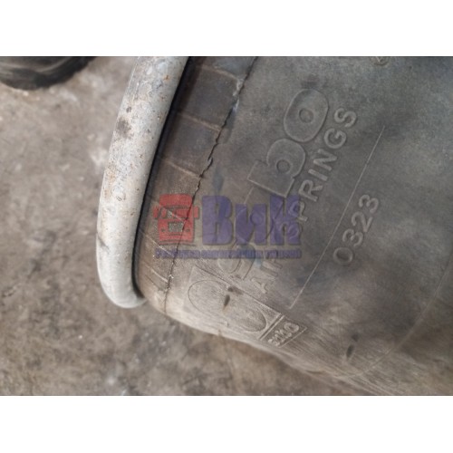 Пневмоподушка заднего моста Scania R420 178648 SABO в сборе (630)-3