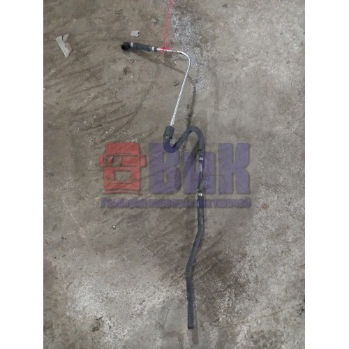 Трубка антифризная Mercedes Actros MP4 766412 (метал+резина) (463)