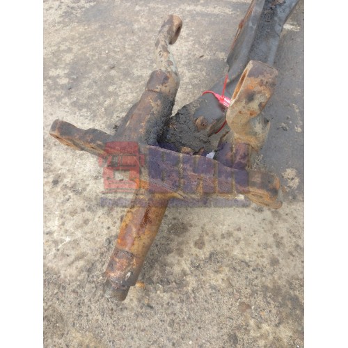 Балка передняя Mercedes Actros (конус подшип.) c цапфами (554)-1