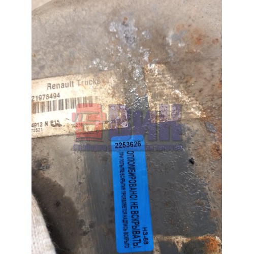 Пневмоподушка заднего моста Renault T430 007618 CONTITECH в сборе (626)-1