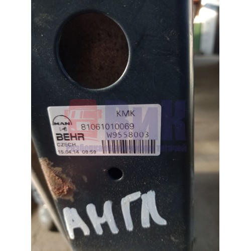 Радиатор основной MAN TGS (внутренний) с бачком 2 турбо (691) -3