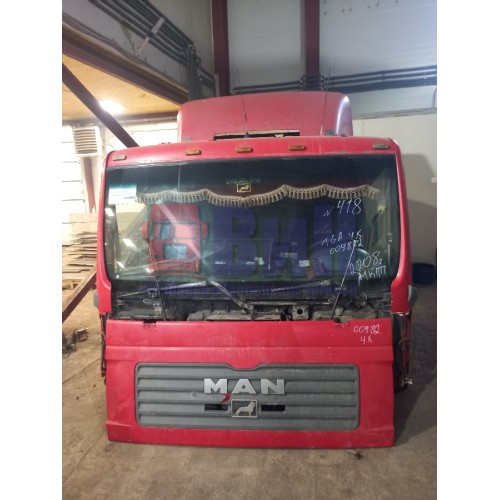 Кабина MAN TGA 2008г 480 009862 у.к. частично разукомплектованная без ЭБУ (910)