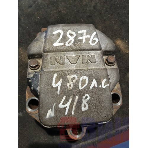 Ось коромысел MAN TGA D2876 LF 12 480лс 009862 с крышкой (586)-2