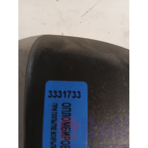 Накладка стойки зеркала MAN TGS/TGX нижняя левая (733) -2