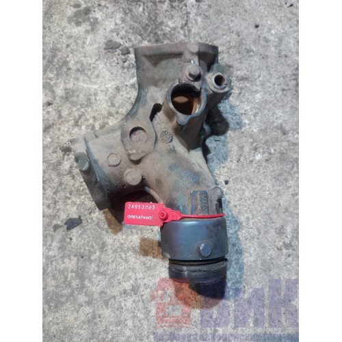Патрубок охлаждения Volvo FH 480 673908 D13A (к помпе) алюм. (003)-5