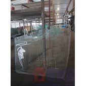 Стекло двери (основное) MAN TGA RH (813)