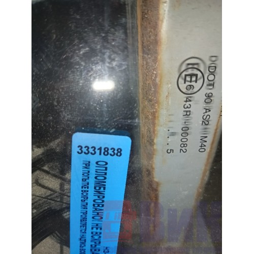 Стекло двери (форточка) DAF 105/95 RH (838)-2