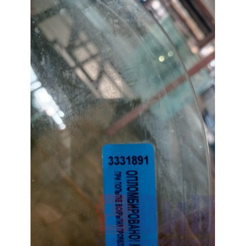 Стекло двери (форточка) Renault Magnum угловая LH (891)-1