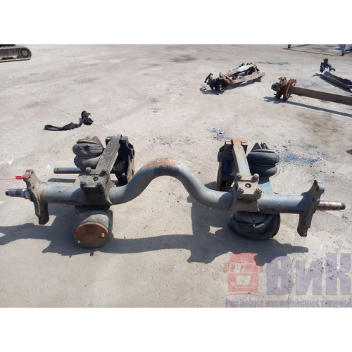 Ленивый мост Merсedes в сборе с полурессорами и подушками (конус подш.) (914)