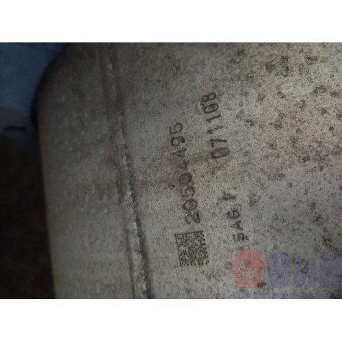 Бак топливный Renault Premium 001637 202х67х56 с топливозаборником и 3-мя кронштейнами с деф. (584)-4