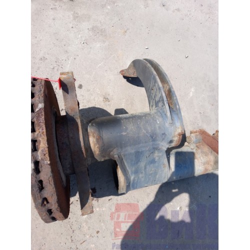 Ленивый мост MAN со ступицами (блок подшип.) (955)-1