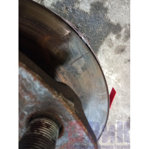 Ступица передняя Renault Premium 001637 диск.торм./блок.подшип. d=68 деф. (561)-3