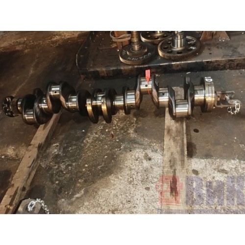 Коленчатый вал (коленвал) Volvo D12D (со ступицей) под полировку (337)-7