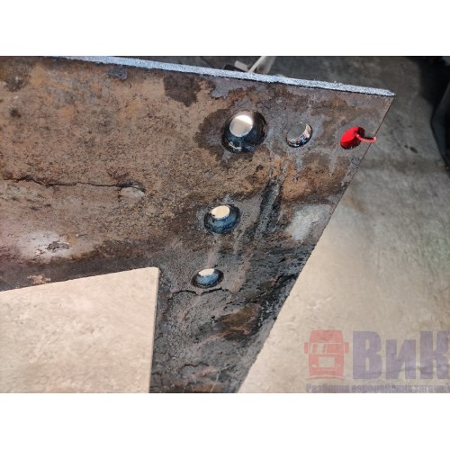 Проставка под седельно-сцепное уст-во MAN TGS 155964 ровный лист 88см (411)-2