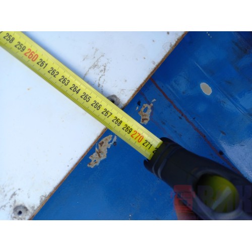 Ворота полуприцепа Narko 014178 h=267,5см s=125,5см RH (221)-3