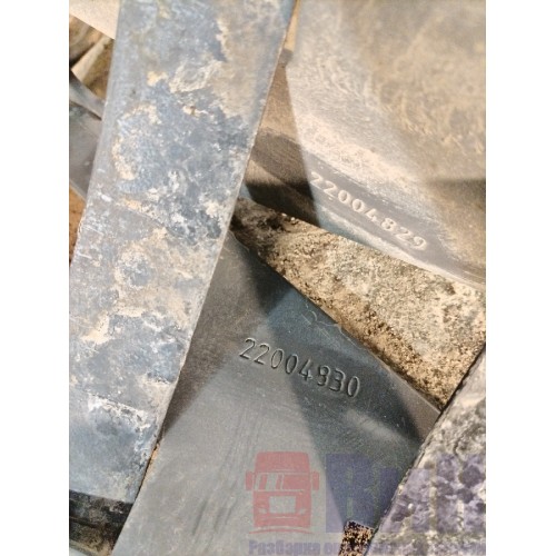 Кронштейн ресивера Volvo FH 4 704890 в сборе с хомутами (483)-1