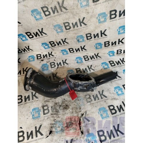 Патрубок EGR (ЕГР) Scania P 380 023941 HPI с клапаном (074)-4