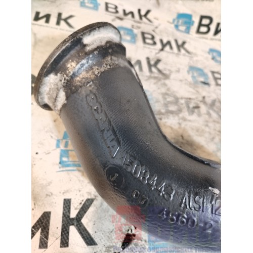 Патрубок EGR (ЕГР) Scania P 380 023941 HPI с клапаном (074)-1