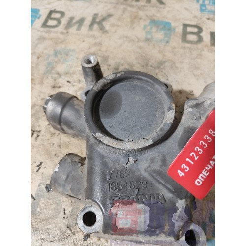 Фланец двигателя системы охлаждения Scania R400 915216 DC13 PDE (338)-3