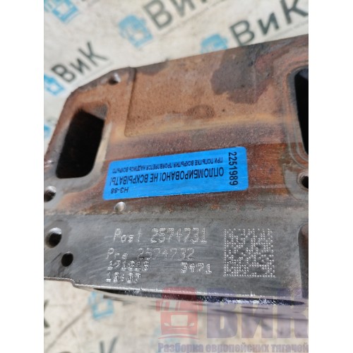 Головка блока цилиндров (ГБЦ) Scania R400 915216 DC13 PDE (989)-2