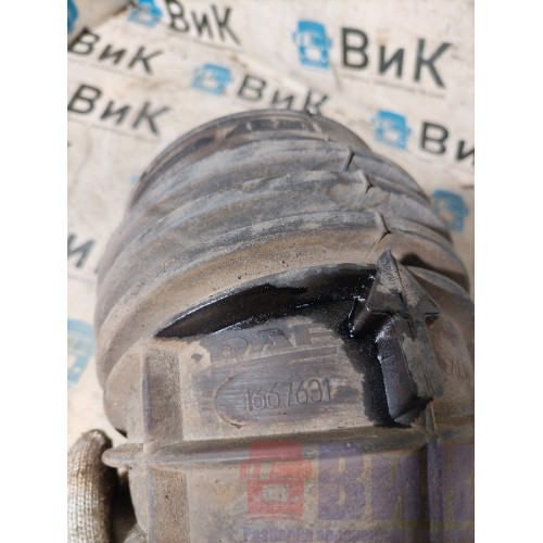 Патрубок воздушного фильтра DAF 105 961218 резиновый (203)-1